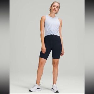 Lululemon Swift Speed High-Rise Short 8" in True Navy